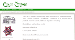 Desktop Screenshot of czechcottage.com
