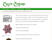 Tablet Screenshot of czechcottage.com